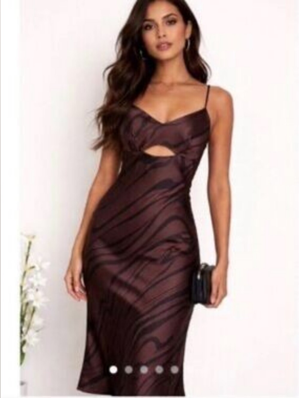 House Of Harlow 1960 Cutout Maxi